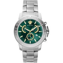 Versace VE2E00821 New Chronograph Mens Watch 45mm 5ATM