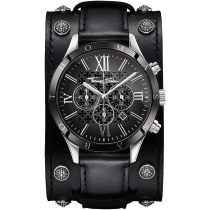 Thomas Sabo WA0140-218-203 Rebel Icon Chronograph Mens Watch 43mm 5ATM