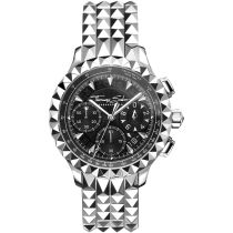 Thomas Sabo WA0358-201-203 Rebel at Heart Chronograph Mens Watch 43mm 5ATM