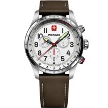 Wenger 01.0543.109 Herrenuhr Terragraph Chrono 43mm 10ATM 
