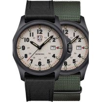 Luminox XL.1971.SET Mens Watch Atacama Field Carbonox Set + 2. Strap 43mm 10ATM