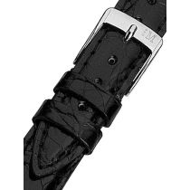Morellato A01X2197052019CR18 Black crocodile Watch Strap 18mm
