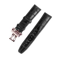 Ingersoll Replacement Strap [24 mm] black + rosé buckle Ref. 25043