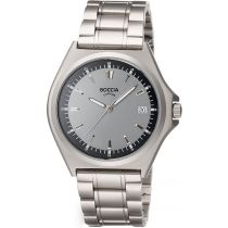 Boccia 3546-02 men`s watch titanium 39mm 10ATM