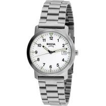 Boccia 3630-02 men`s watch titanium 37mm 5ATM