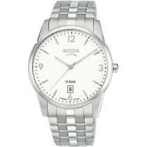 Boccia 3632-01 Men`s Watch Titanium 40mm 10ATM