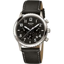 Boccia 3745-01 men`s watch chronograph titanium 41mm 5ATM