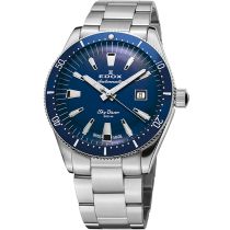Edox 80126-3BUM-BUIN Skydiver Automatic Mens Watch Limited Edition 42mm 