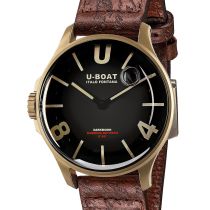 U-Boat 9304 Darkmoon BK IP Bronze Mens Watch 40mm 5ATM