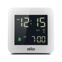 Braun BC09W-DCF digital radio controlled alarm clock