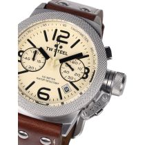 TW Steel CS13 Canteen Leather Chronograph 45mm 10 ATM