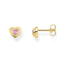 Thomas Sabo Earrings heart pink H2271-414-9