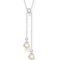 Thomas Sabo KE1905-167-14 Pearl Ladies Necklace, adjustable