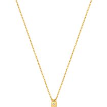 ANIA HAIE N032-02G Underlock & Key Ladies Necklace, adjustable