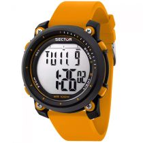 Sector R3251546001 EX-38 Digital Watch Mens 45mm 10ATM