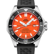 Swiss Military SMA34092.06 Automatic Diver Mens Watch 45mm 100ATM