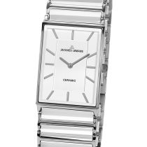 Jacques Lemans 1-1651.1E York Ceramic Ladies Watch 20mm 5 ATM