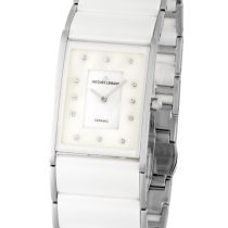 Jacques Lemans 1-1940G Dublin Ceramic ladies 24 x 28 mm