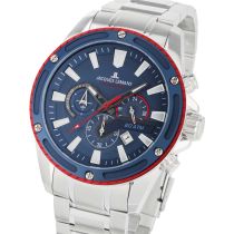 Jacques Lemans 1-2141F Liverpool Mens Watch Chronograph 48mm 20ATM