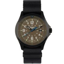 Traser H3 111075 Mens Watch P67 Officer Pro Khaki 42mm 10ATM