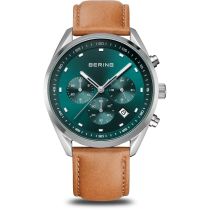 Bering 19240-508 Mens Watch Chronograph 40mm 10ATM 
