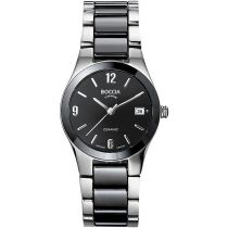 Boccia 3189-02 ladies watch ceramic titanium 32mm 5ATM