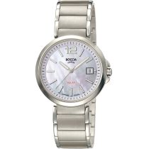 Boccia 3332-01 Ladies Watch Solar Titanium 35mm 5ATM