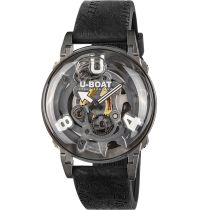 U-Boat 3354 Mens Watch U-65 44mm SS White 5ATM 