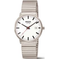 Boccia 3622-04 Mens Watch Titanium Drawstring Watch 38mm 5ATM