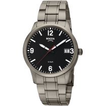 Boccia 3650-03 Men`s Watch Titanium 40mm 10ATM