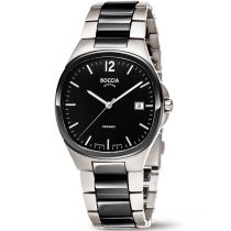 Boccia 3668-01 Mens Watch Titanium Sapphire crystal Keramik 38mm 5ATM