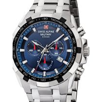 Swiss Alpine Military 7043.9235 sapphire crystal chrono 46mm 10ATM