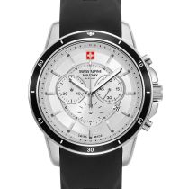 Swiss Alpine Military 7089.9832 Chronograph Mens Watch 44mm 10ATM