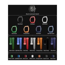 Tsar Bomba TB8218(1+7)FKM-03 Mens Watch Atomic Interchangeable Watch Combo Automatic 46mm 5ATM 