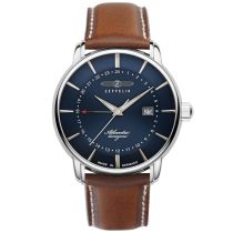 Zeppelin 8442-3 Atlantic GMT Men's 40mm 5ATM
