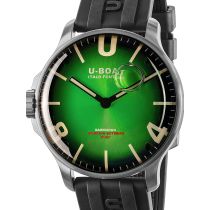 U-Boat 8702/E Darkmoon Green SS Soleil 44mm 5ATM