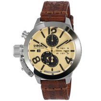 U-Boat 9568/A Classico 45 mm Tungsteno CAS 2 Mens Watch 10ATM