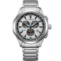 Citizen AT2530-85A Eco-Drive Titanium Chronograph Mens Watch 43mm 10ATM