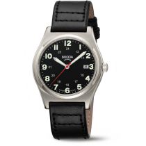 Boccia 3674-01 Mens Watch Titanium 39mm 5ATM 