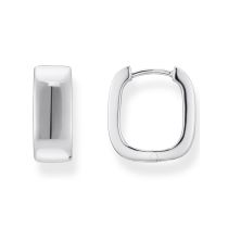 Thomas Sabo CR744-001-21 Bold - Silver Square Hoop Earrings 16,5 mm Ladies