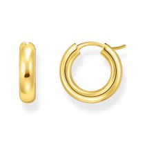 Thomas Sabo CR747-413-39 Bold - Gold-plated Chunky Hoop Earrings 16,2 mm Ladies