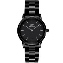 Daniel Wellington DW00100415 Ladies Watch Iconic Link Ceramic 28mm 3ATM