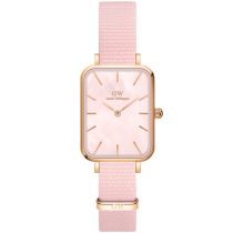 Daniel Wellington DW00100509 Ladies Watch Quadro Coral 26mm 3ATM