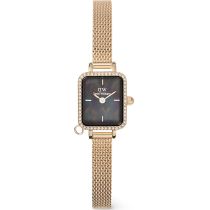 Daniel Wellington DW00100752 Ladies Watch Quadro Mini Charm Bezel 18mm 3ATM