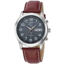 ETT EGS-11251-22L Solar Drive Radio Controlled Gobi Men's 40mm 5ATM