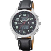 ETT EGS-11301-22L Solar Drive Radio Controlled Hunter II Chrono 48mm 10ATM