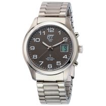 ETT EGS-11332-53M Solar Drive Radio Controlled Basic Men's 39mm 5ATM