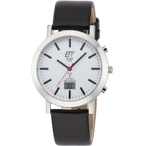 ETT EGS-11577-11L Mens Watch Solar Radio-Controlled 41mm 5ATM