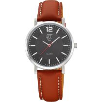 ETT Eco Tech Time EGS-12159-21L Mens Watch Motion Drive Solar 40mm 5ATM