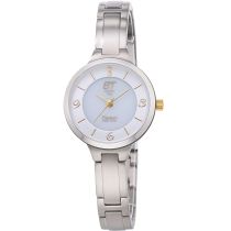 ETT ELS-12145-42M Diamond Lady Solar Drive Titan Ladies Watch 28mm 5ATM